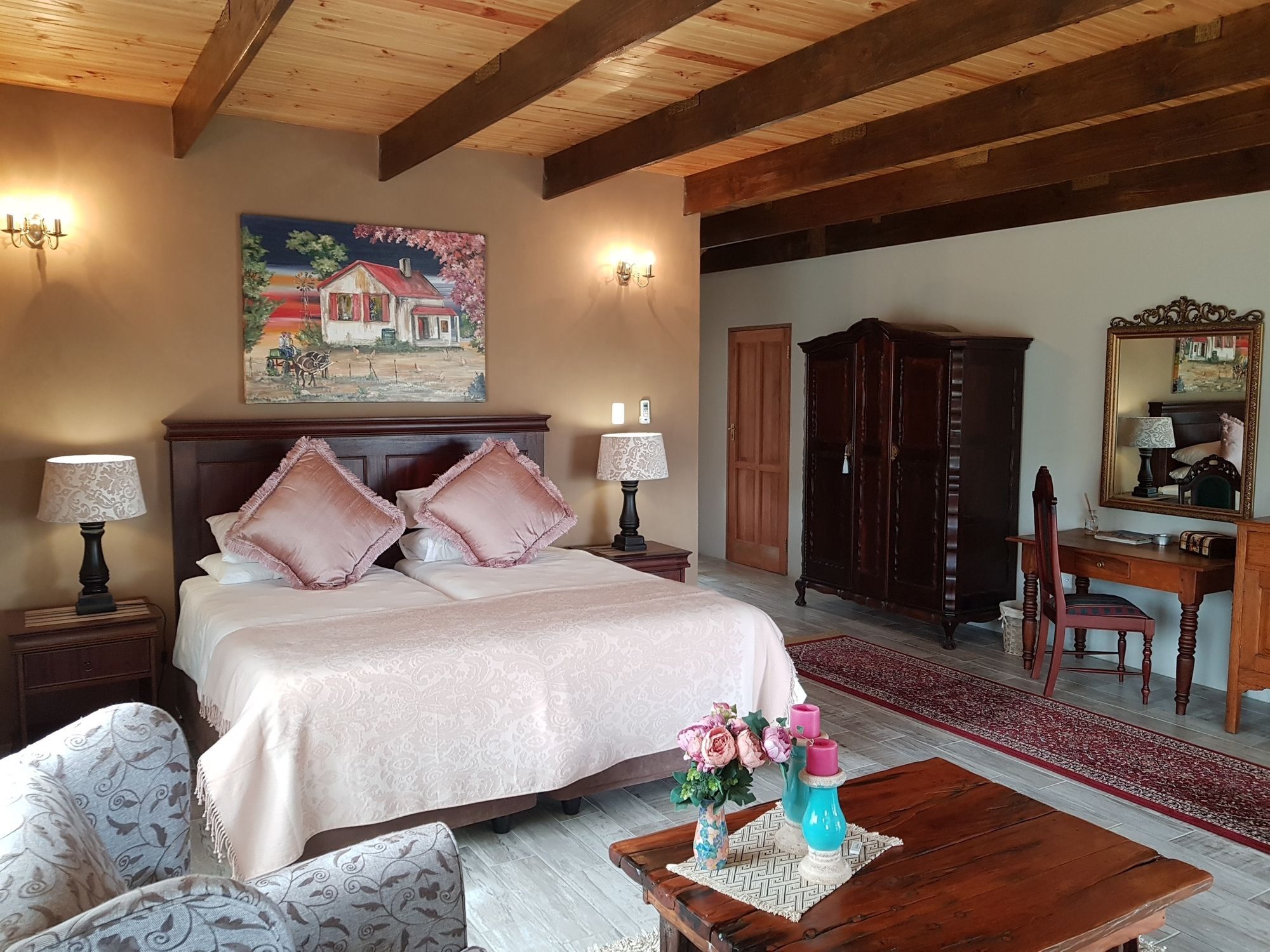 De Denne Country Guest House Oudtshoorn Esterno foto